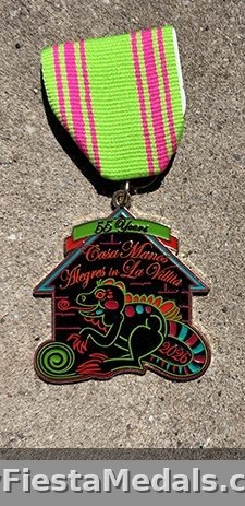 Casa Manos Alegres - Chameleon - 55th Anniversary Medal